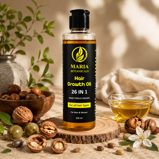 Maria Botanicals Hair Growth Oil 26 in 1 (Buy 2 Get 1 Free 🎁)