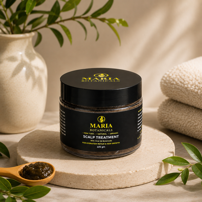 Maria Botanicals Scalp Treatment  with 26 Powerful Botanicals (225g)
