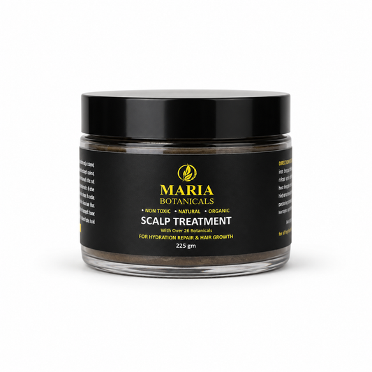 Maria Botanicals Scalp Treatment  with 26 Powerful Botanicals (225g)